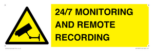 24/7 MONITORING AND REMOTE RECORDING